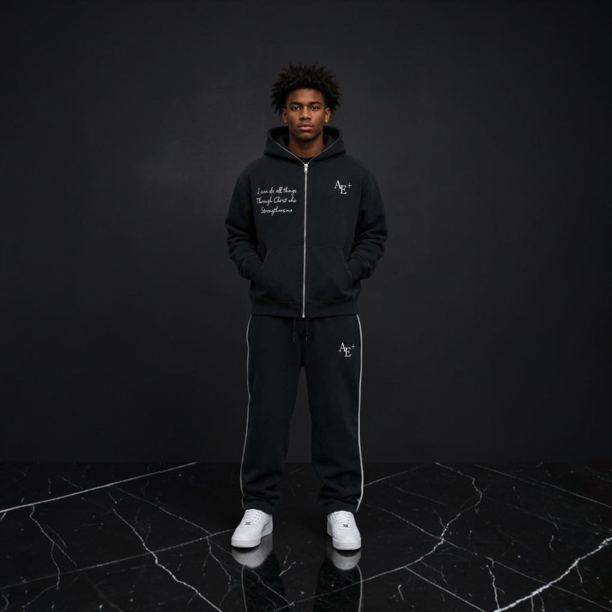 Walk By Faith Zip Hoodie